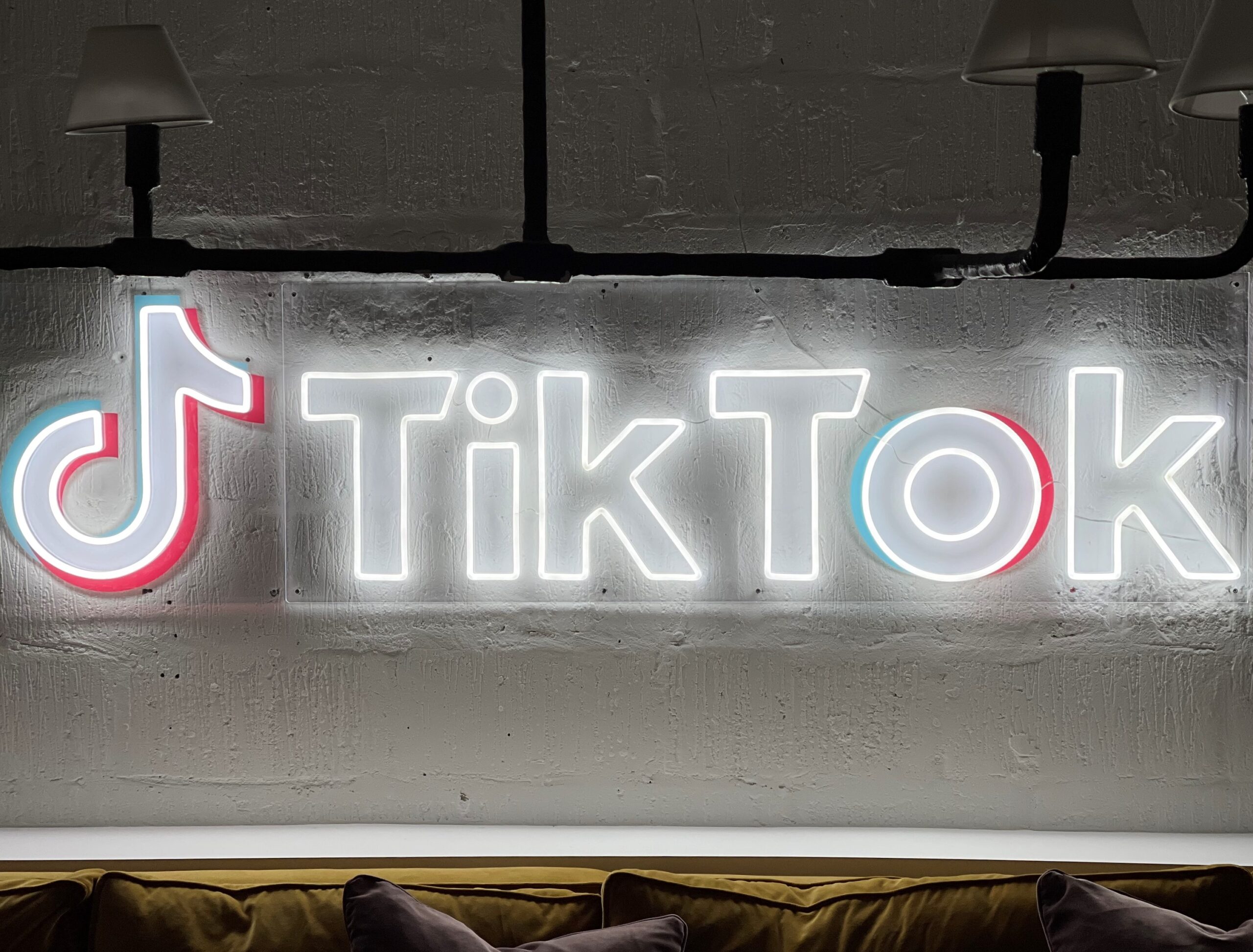 Tik Tok signage